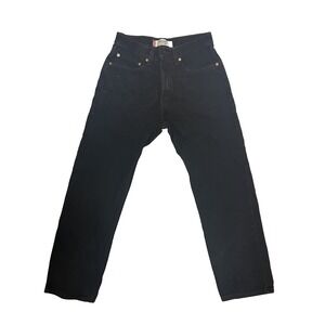 Vintage Levis 505 Regular Fit Black Denim Jeans Mens W32 L30